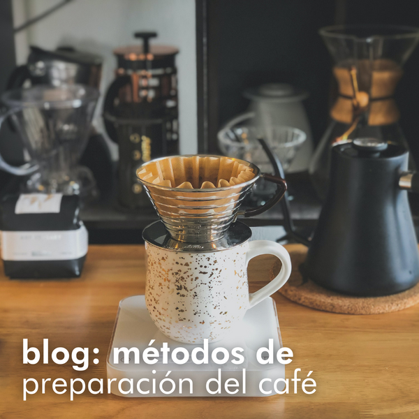 LOS MÉTODOS PARA LA PREPARACIÓN DEL CAFÉ